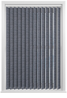 Torquay, Deep Blue - Vertical Blind